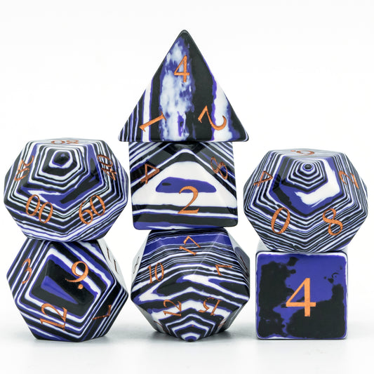 Midnight Tides - Stone Dice Set