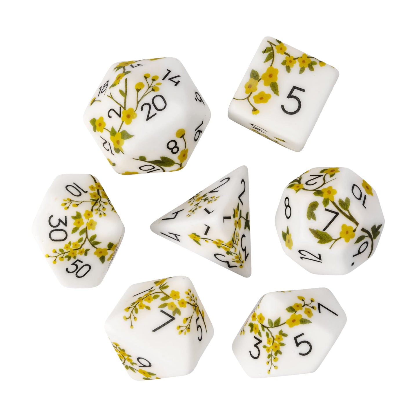 Buttercup Bloom - Dice Set