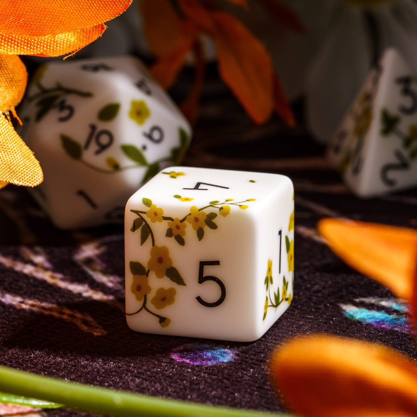 Buttercup Bloom - Dice Set