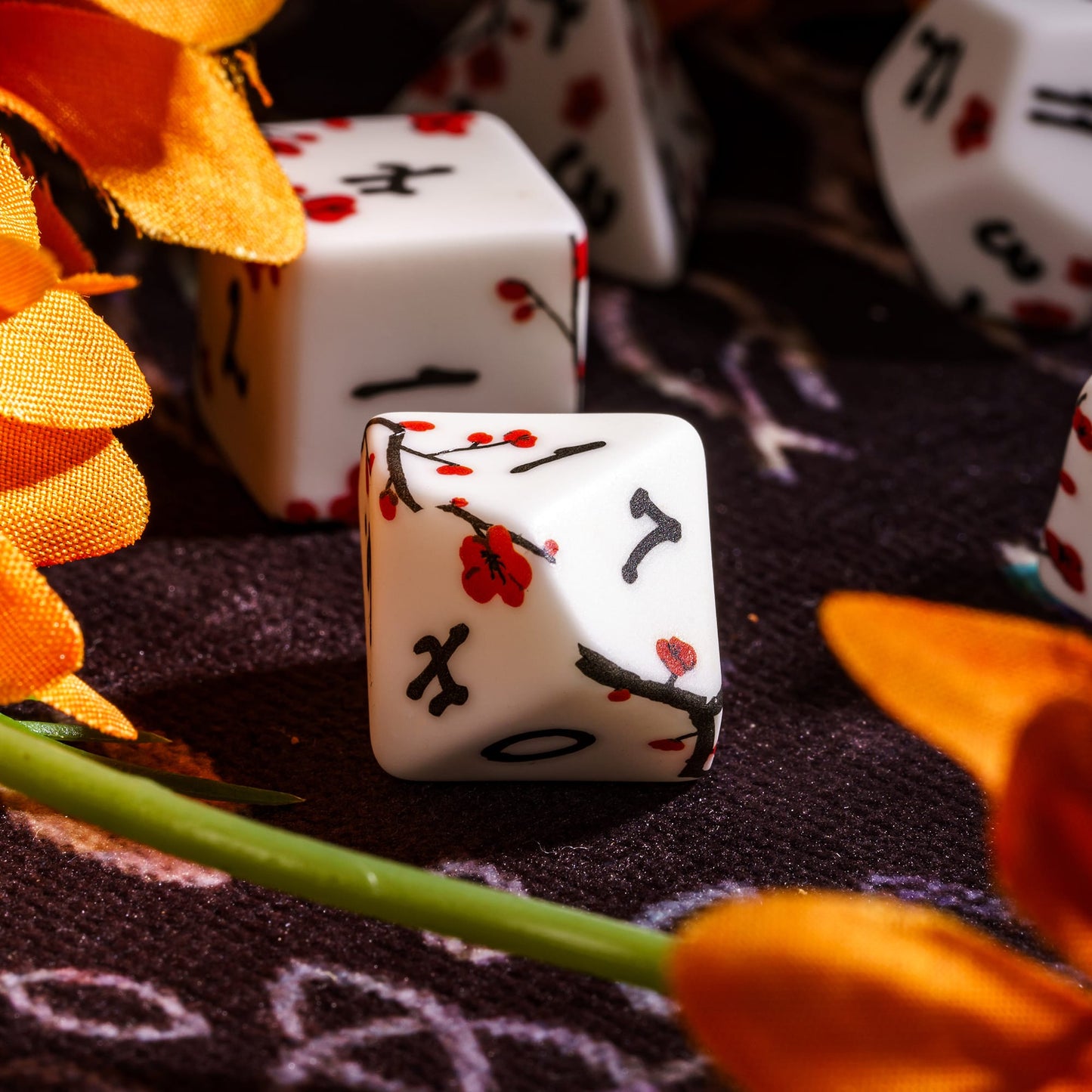 Plum Blossom - Dice Set