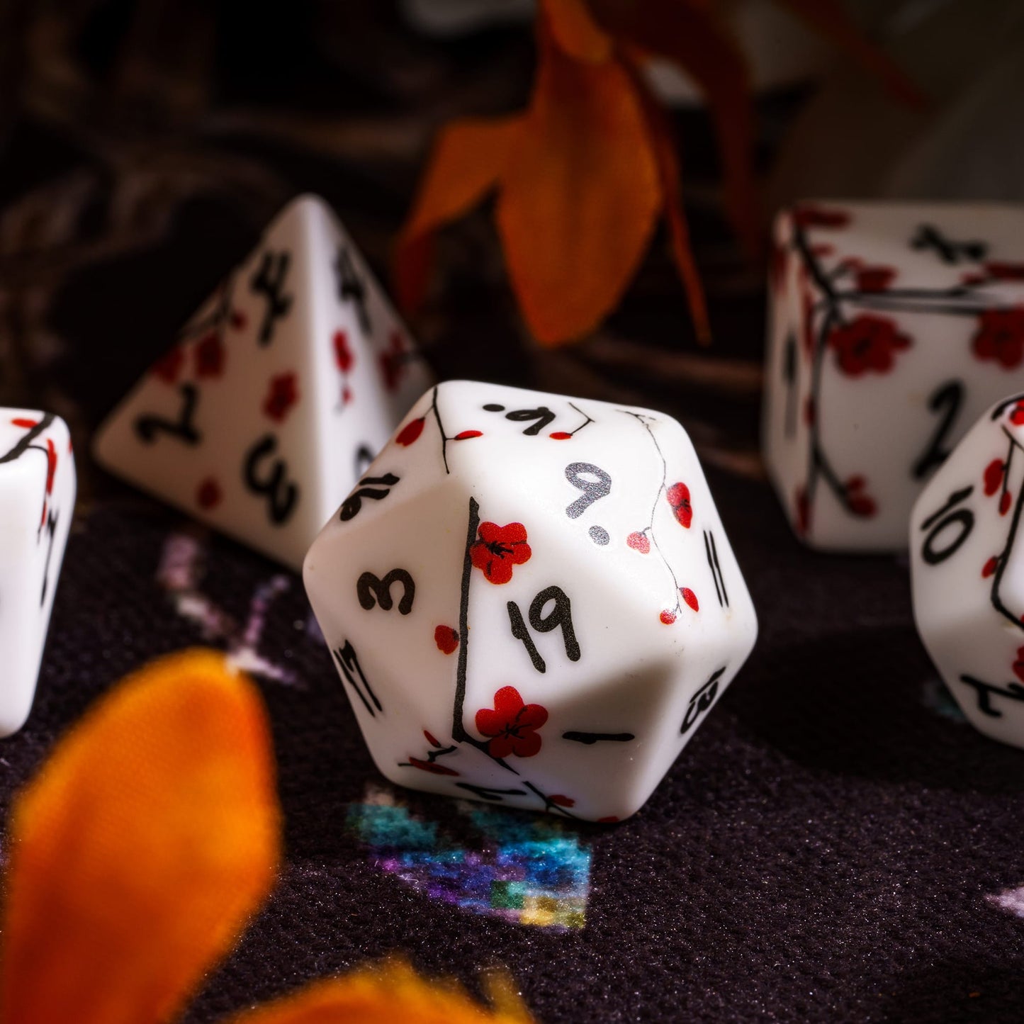 Plum Blossom - Dice Set