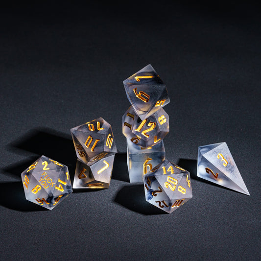 Nimbus Noir - F*ck Me Sharp Edge Dice Set