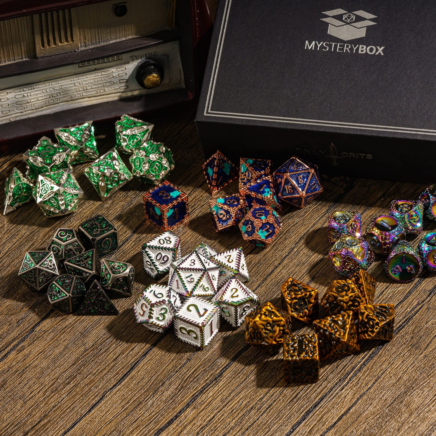 Mystery Metal Dice Set Subscription