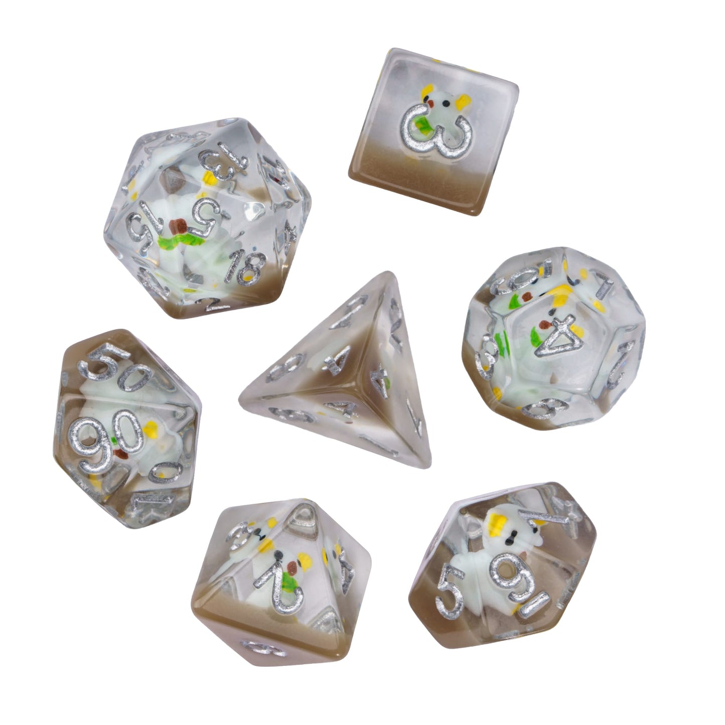 Transparent Koala - Dice Set