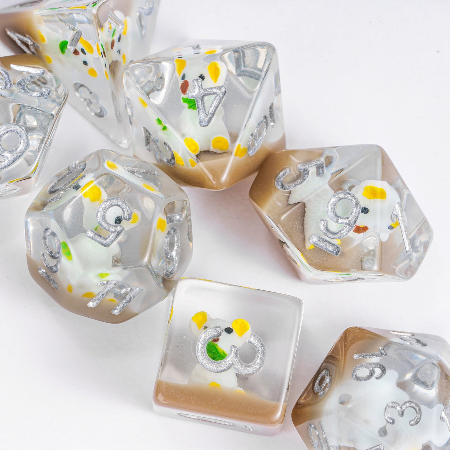 Transparent Koala - Dice Set