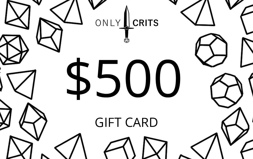 Only Crits Gift Card