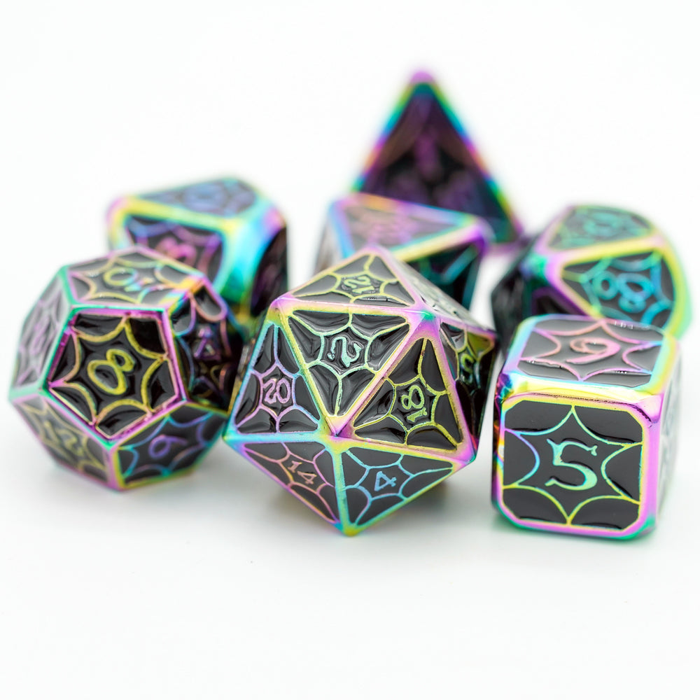 Prism Onyx - Metal Dice Set – Only Crits