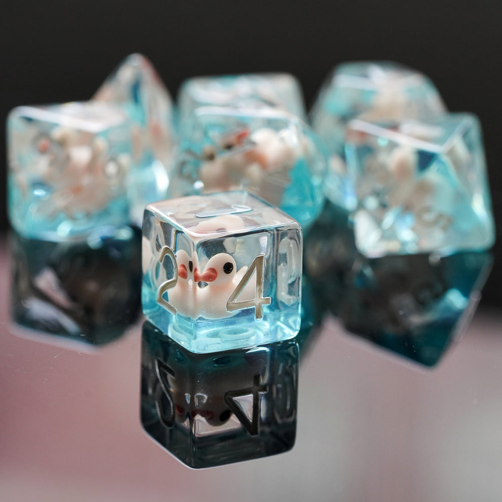 Transparent Ducky - Dice Set – Only Crits